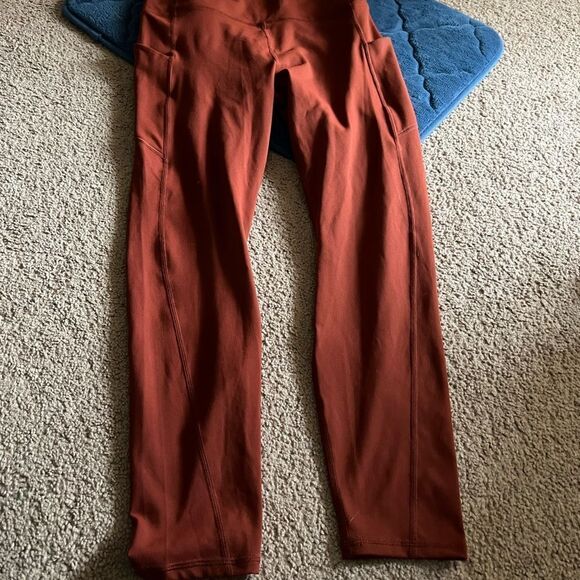 Fabletics rust leggings small - Picture 2 of 7